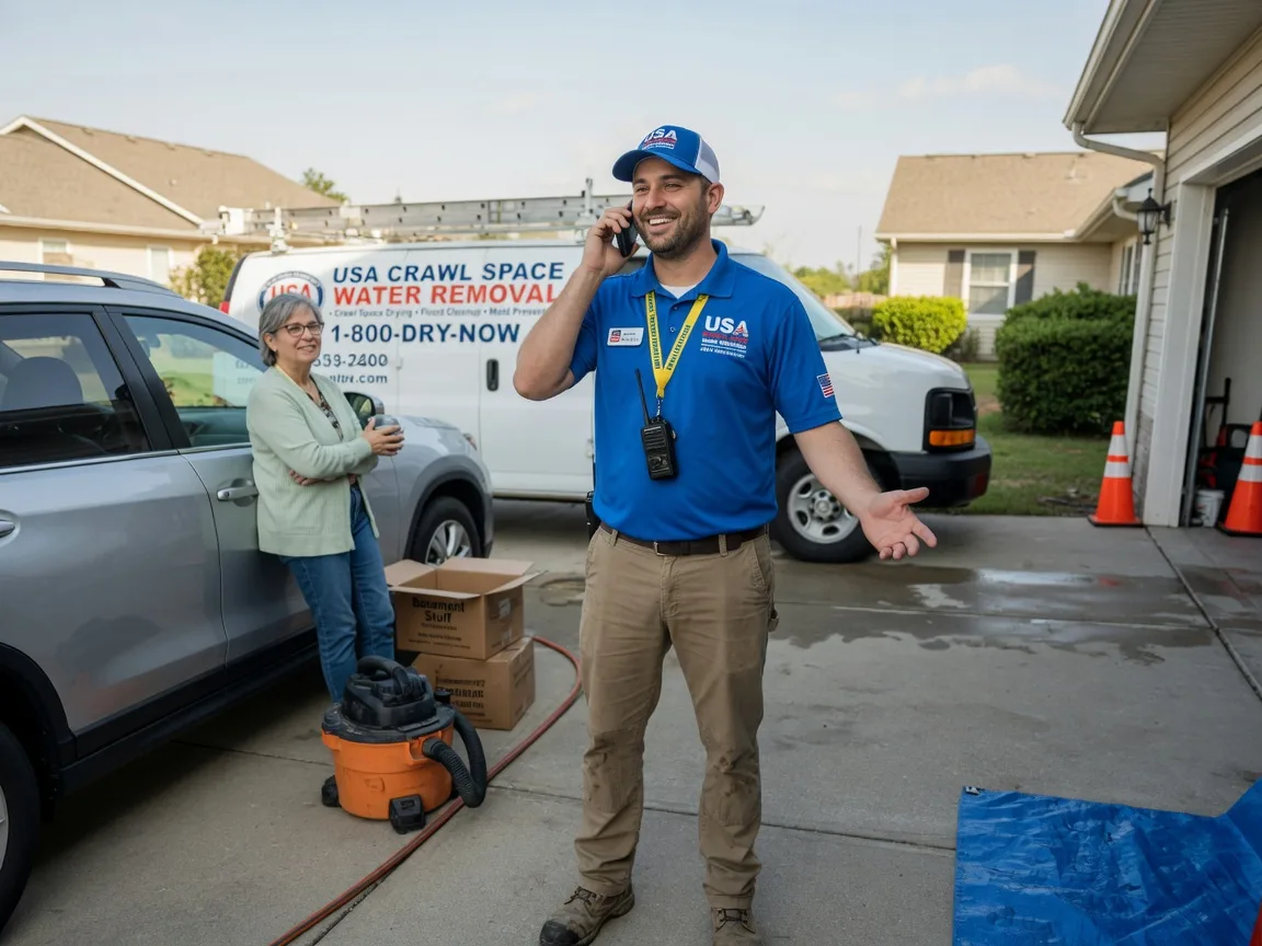 Crawl Space Water Removal Weston, NE FAQs